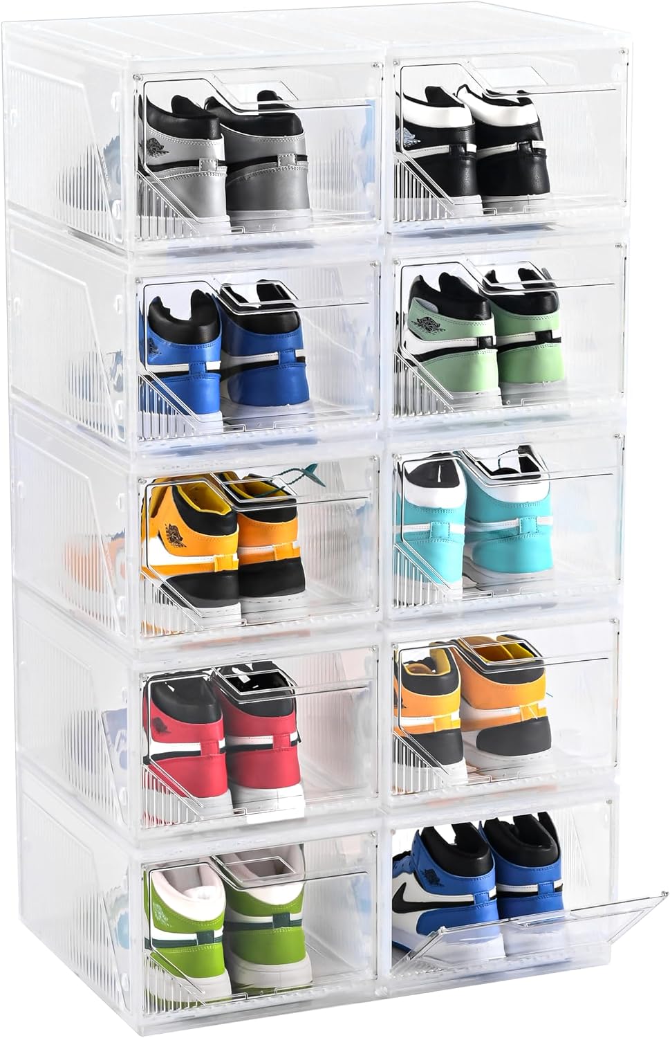Plastic Foldable Shoe Storage Box